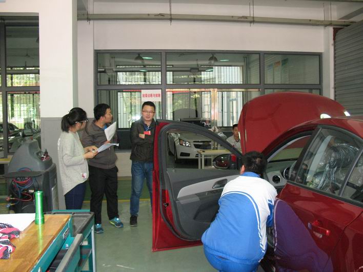 汽车空调比赛现场