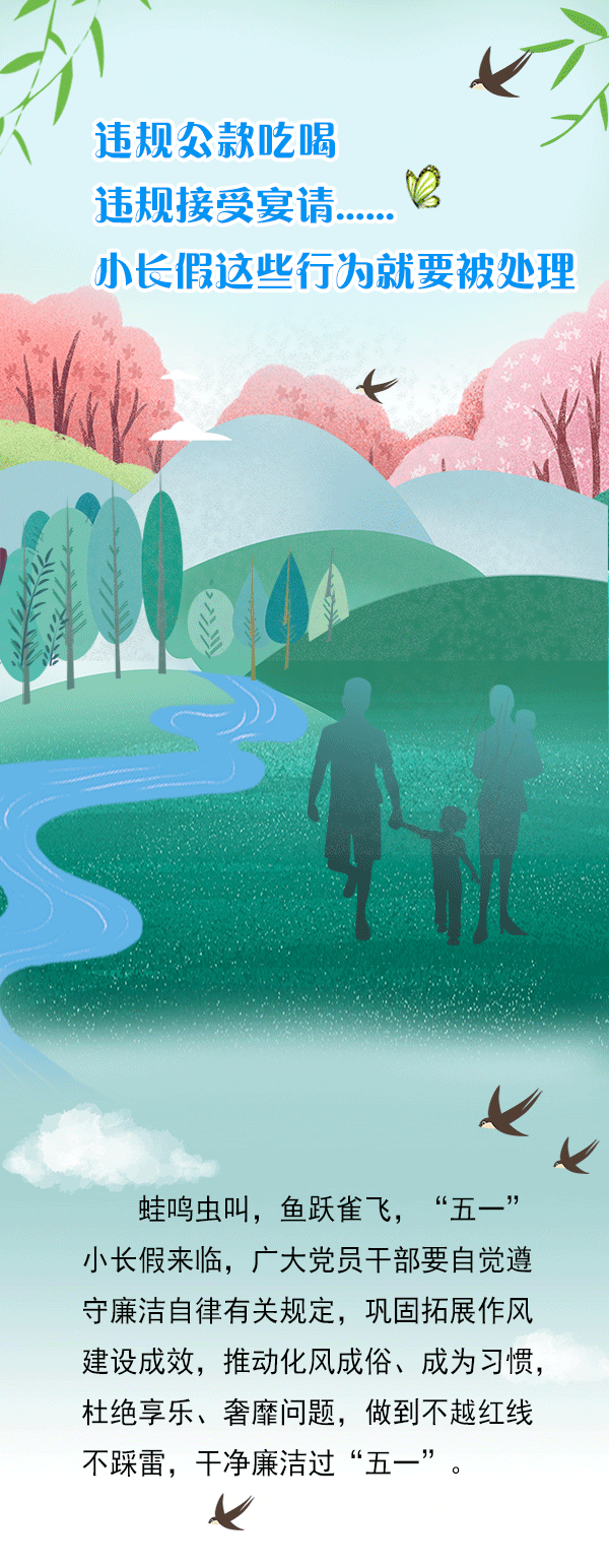 违规公款吃喝、违规接受宴请……小长假这些行为就要被处理