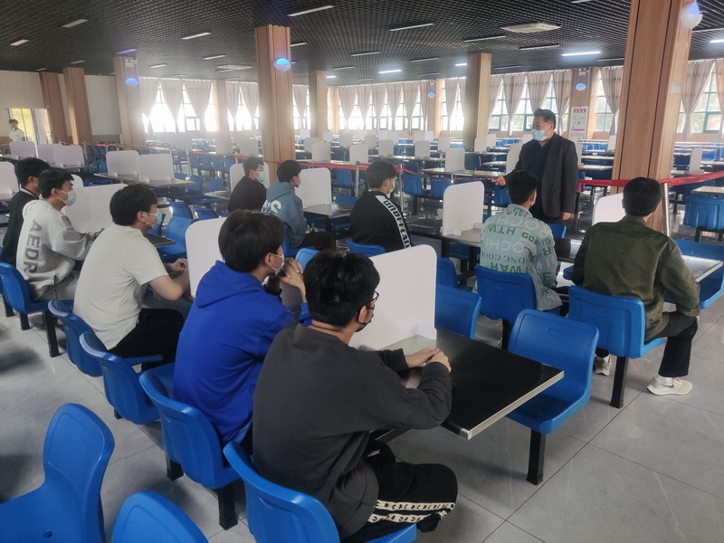 魏廷保副院长对战疫先锋队提出具体要求