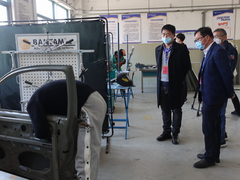 车身修理比赛现场