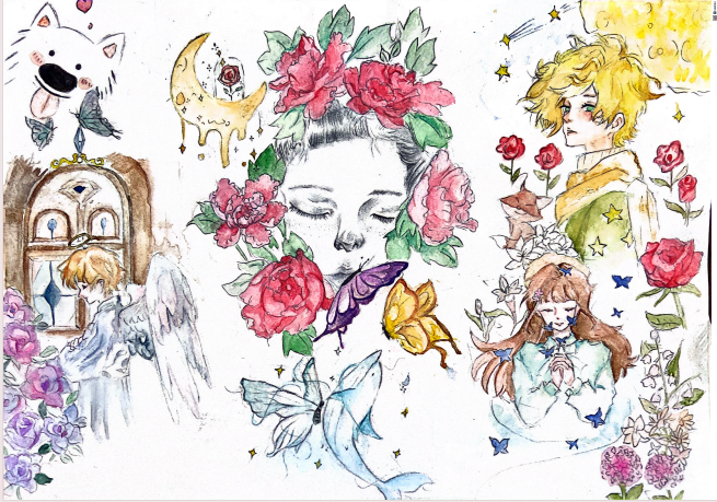 日出水了啊快点使劲动态图