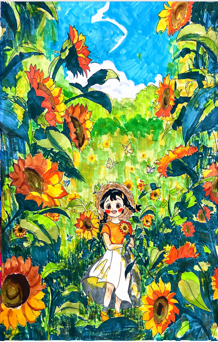 日出水了啊快点使劲动态图